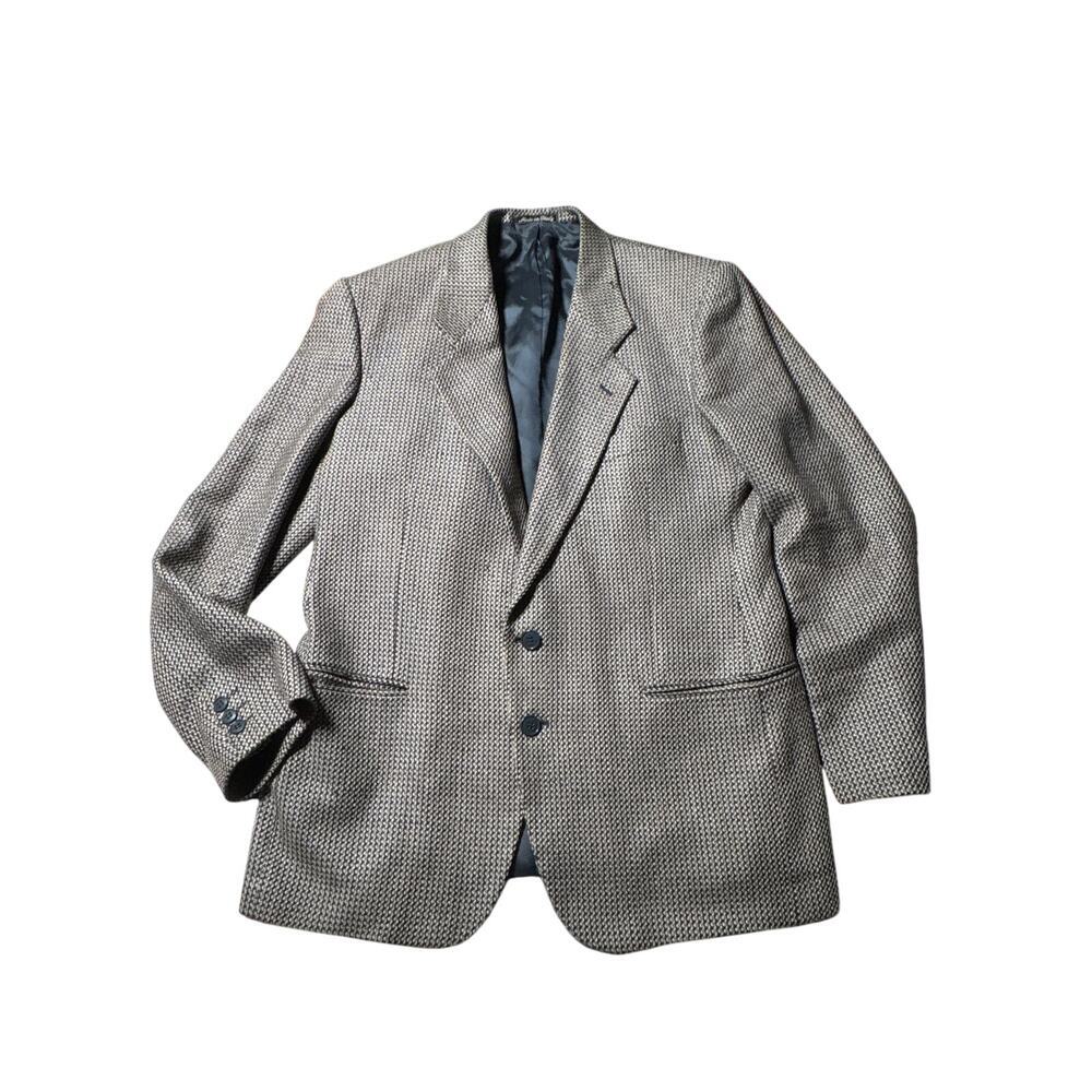 Vintage Mani by Armani Textured Blazer Made in Italy- Read